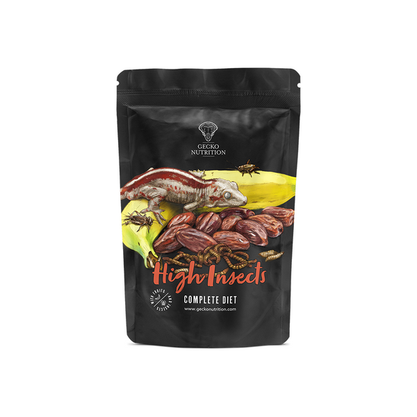 Gecko Nutrition - High Insects - LucaTech3D - Terrarium Line