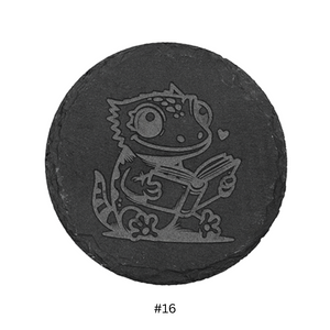 Schieferuntersetzer - LucaTech3D - Terrarium Line