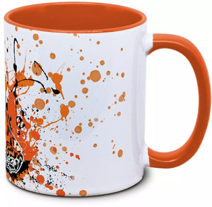 Bastimentos Oophaga pumilio Tassenkasper von TK Tassen, detailreiche Illustration auf Tasse, farbenfrohes Amphibiendesign