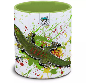 Phelsuma grandis, farbenfrohe Taggecko-Art, auf Ast sitzend, natürliche Umgebung, detailreiche Hautstrukturen, von TK Tassen