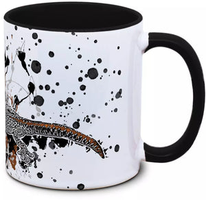Strophurus taenicauda Tassenkasper von TK Tassen, detailreiche Illustration des exotischen Tieres auf der Tasse