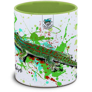 Phelsuma guimbeaui, bunte Taggecko auf Ast, lebendiges Reptil, Phelsuma Arten, exotischer Terrarienbewohner