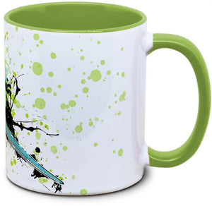 Phelsuma klemmeri, bunter Zwerggecko, auf Ast sitzend, detailreiche Aufnahme, von TK Tassen, lebendige Farben und Texturen sichtbar
