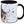 Rhacodactylus leachianus Tassenkasper in lebendigen Farben, detailreiche Illustration auf der Tasse, ideal für Reptilienliebhaber.